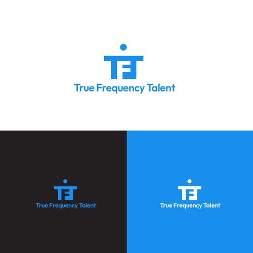 Logo for Talent Agency that books Djs, social media celebs, singers, at Venues and Festivals Design by Guane