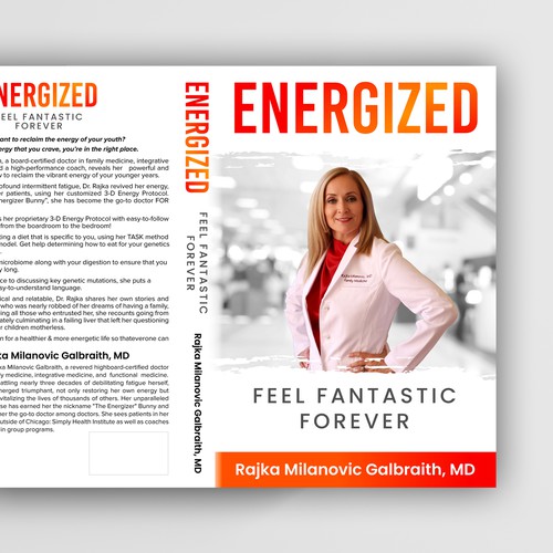 Design a New York Times Bestseller E-book and book cover for my book: Energized Design by icon89GraPhicDeSign