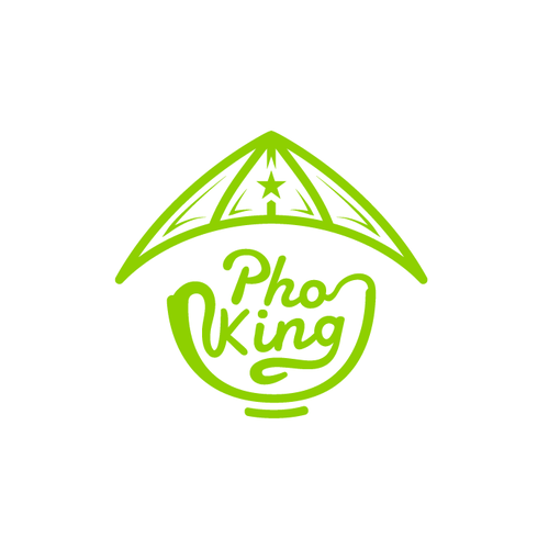 I am looking for logo Pho King for my Restaueant, pho is name of noodle very popular in Veitnam. Design by Abypakeye