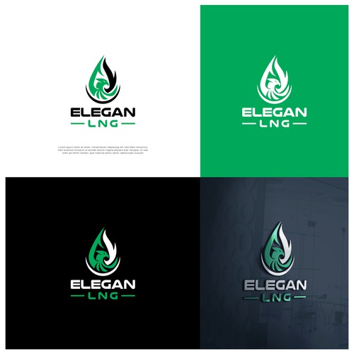 Design a vibrant logo for the first Nigerian LNG company Design by sabhu07