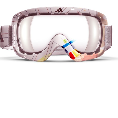 Design adidas goggles for Winter Olympics デザイン by Rhomb