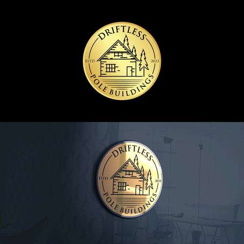 Picturesque pole building logo Design by ROLAZ_D