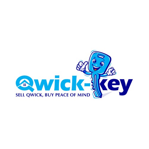 Create a cool character to represent the brand, Qwick-Key Design réalisé par 77 Design