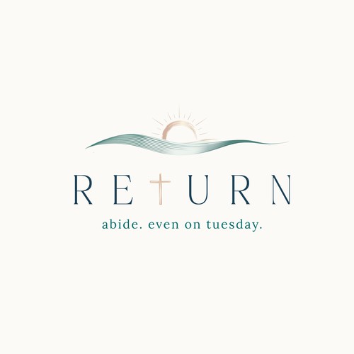 "Minimal, spiritually grounded logo for a Christian women’s formation brand" winning Logo design