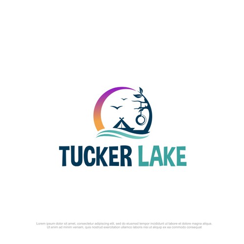 Design a playful logo for a lake waterpark and RV campground Design by MagsArt