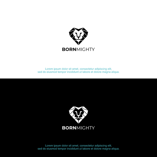 Bring “Born Mighty” Logo and Social To The Masses! Design by BALAKOSA std