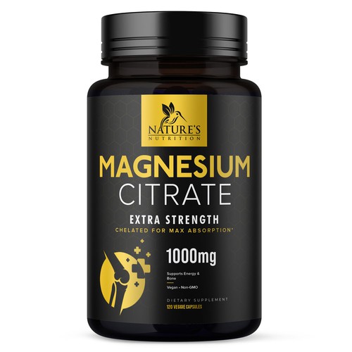 Premium Magnesium Citrate Design needed for Nature's Nutrition Design by UnderTheSea™