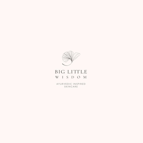 Design di Create a pure & simple logo/ CI for "Big Little Wisdom" (Ayurvedic Inspired Skincare) di JU_PO