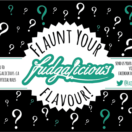 Designs | Flaunt Your Flavour! Create a Postcard for a fudgalicious ...