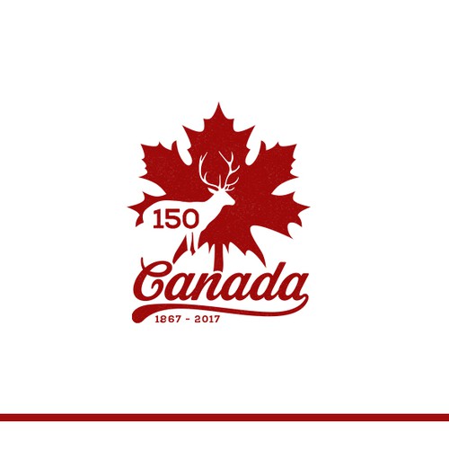 Community contest: Design Canada’s 150th birthday logo! Design by VisibleGravity™