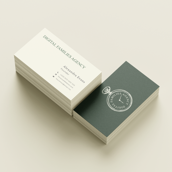 Business Cards Digital Families Agency