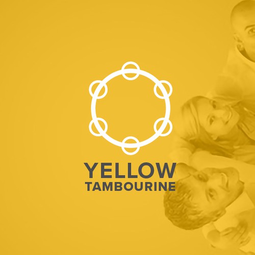 Modern Yellow Tambourine logo for People Operations Consulting to appeal to young startup founders Design réalisé par Martin the Designer