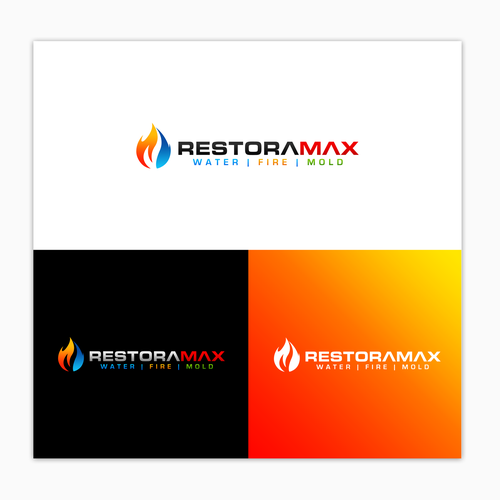Restoration Company Branding. Design by MetalCilik