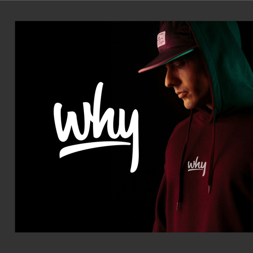 Clean simple logo needed to explain "why" for my clothing brand. Design réalisé par pantess art