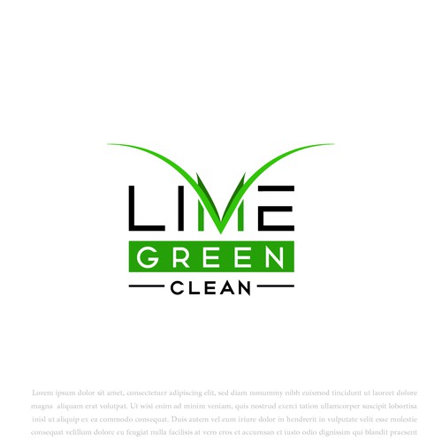Lime Green Clean Logo and Branding デザイン by CreativartD