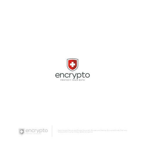 Swiss hosted secure doc storage Encrypto.com needs logo and brand built Design by adwar std.