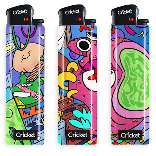 Design a Cricket Lighter Collection [MULTIPLE WINNERS] Design by BigLidowski