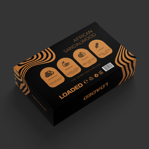 Men's Dryer Sheet Box Design Contest Design by AnriDesign