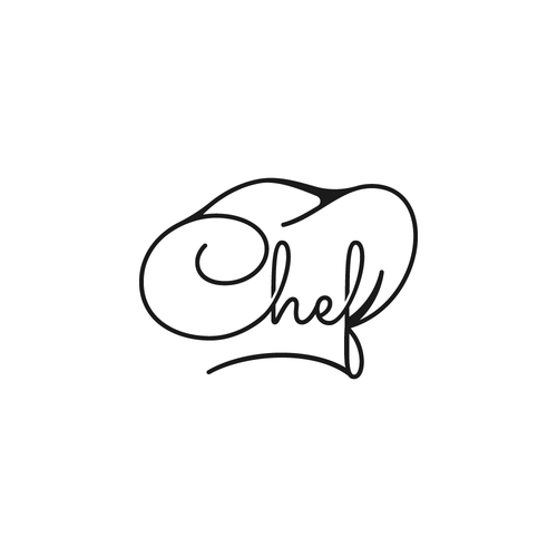 "CHEF": Food & Cooking Social Media Logo Design by MrBaba