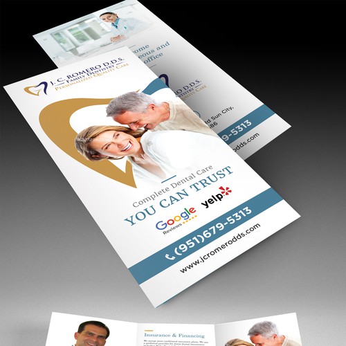 Professional looking brochure for a dental office | Brochure contest