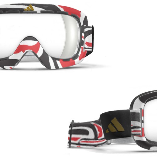 Design adidas goggles for Winter Olympics デザイン by SNDesign.us