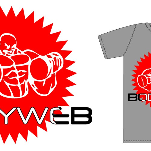 LOGO for : Big FITNESS & BB FORUM and T-Shirt Design réalisé par BaneNS