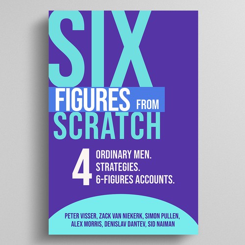 Design an E-book cover that teaches people how to build 6-figure trading accounts, that pops! Design by Dynaaa