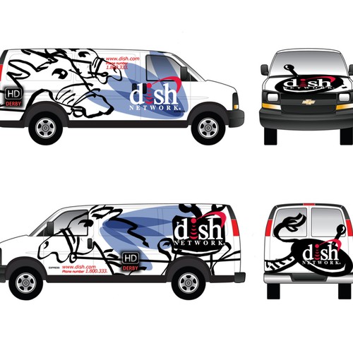 V&S 002 ~ REDESIGN THE DISH NETWORK INSTALLATION FLEET Design by ArtDsg