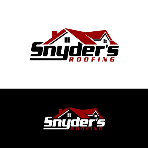 "Snyder's Roofing Logo Contest" winning 
