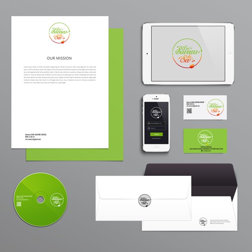 Logo & business card contest entry by Noego