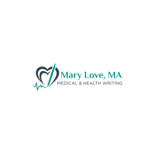 A friendly logo for a writer specializing in medicine & health Design by MK.n