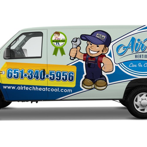 Create the next signage for Airtech heating and cooling Design by Ironhide!