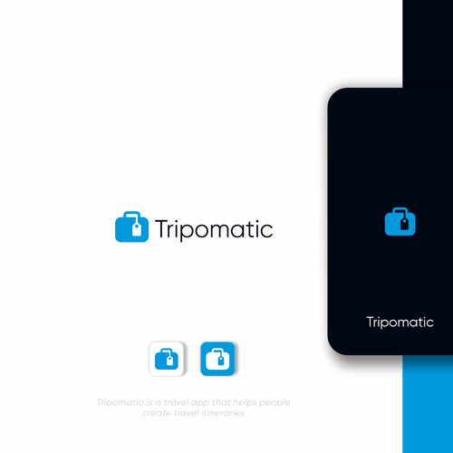 New logo for rebranding a trip planning app Design by TheToddler