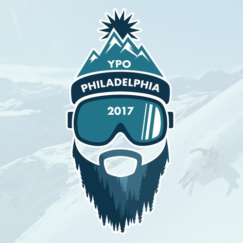 Design Ski Trip Logo for YPO Trip Design by nina15™