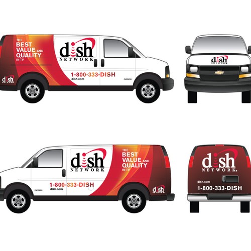 Design V&S 002 ~ REDESIGN THE DISH NETWORK INSTALLATION FLEET por WAWA