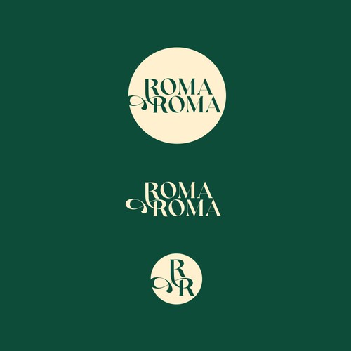 Roma Roma Logo Desing Design by ❤️Kate.V