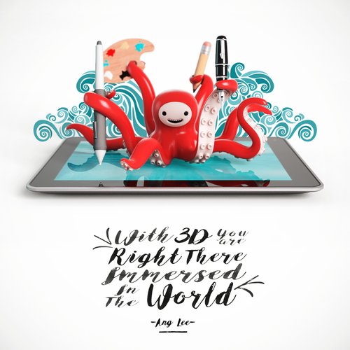Community Contest | Illustrate your favorite creative quote (multiple winners!) Design by gustavoavila3d