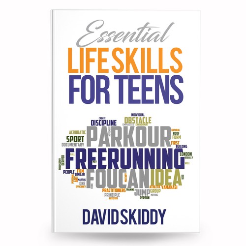 A powerful ebook cover for Essential Life Skills For Teens Design by anisha umělec