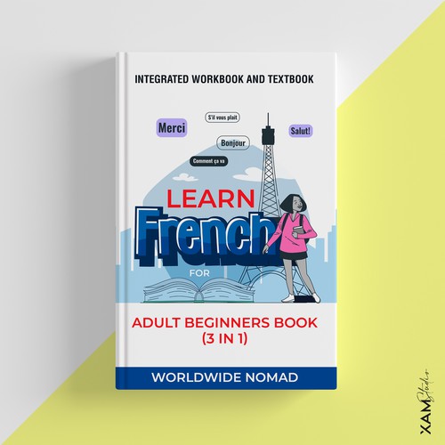 Creative cover for teaching French Design by XAM76