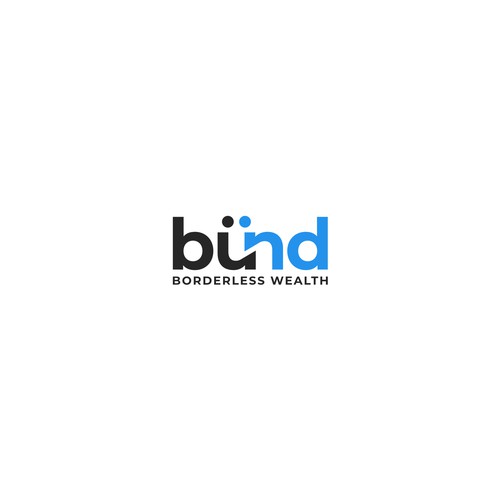 modern minimal logo for Swiss German private bank Design by megawon®