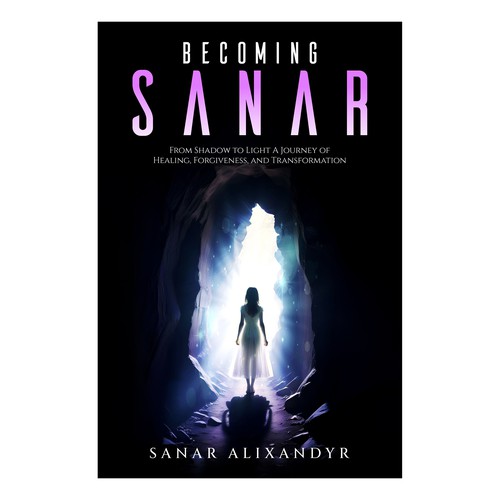 Book Cover Design (Becoming Sanar) Design by Shreya007⭐