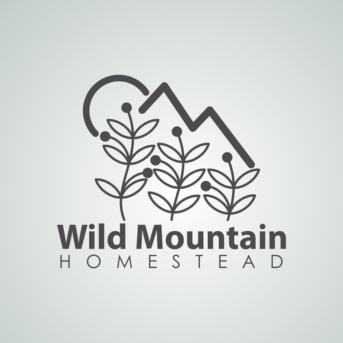 Artistic modern logo needed for a mountain-top flower farm. Diseño de Brainstorming_day