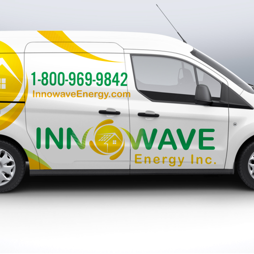 Create a capturing truck/car wrap for a Solar Installer on the Caribbean! Design by TANSA ART