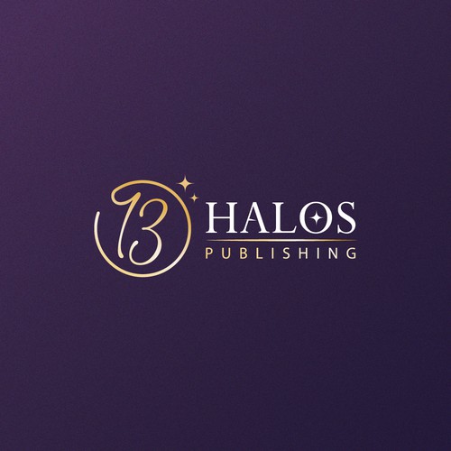 13 Halos Publishing logo Diseño de CU4TRO ™