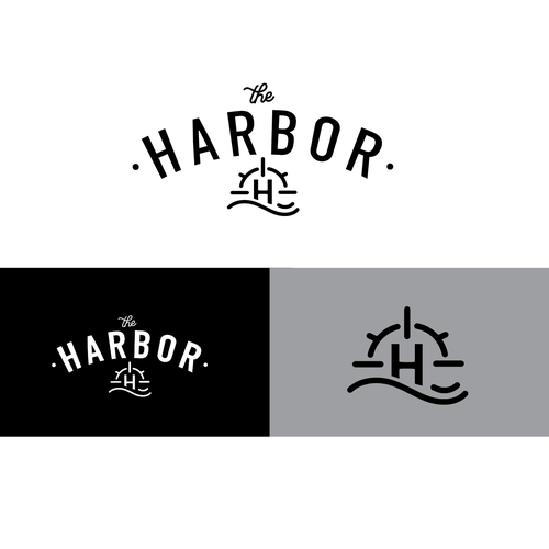 The Harbor Restaurant Logo Design by PrettynPunk