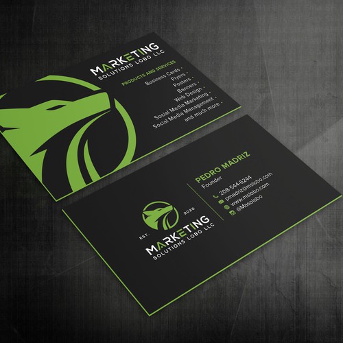 Marketing Solutions Business Card Design Design by Felix SH