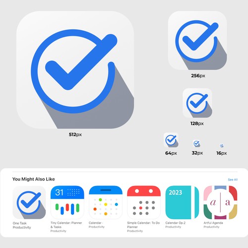 Design App icon/logo design for One Task app por blancetnoire