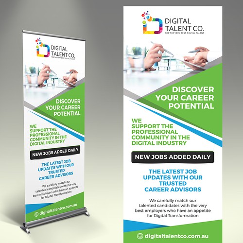 Stand Up Banner Design Design by inventivao