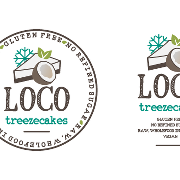 Please create a captivating logo for a healthy desserts/snacks/treats range.