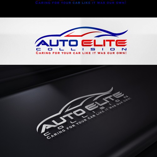 Auto elite collision logo, Logo & brand identity pack contest